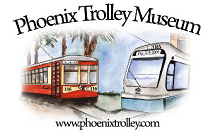 [Phoenix Trolley Museum Logo]