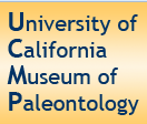 [Museum of Paleontology, University of California Logo]